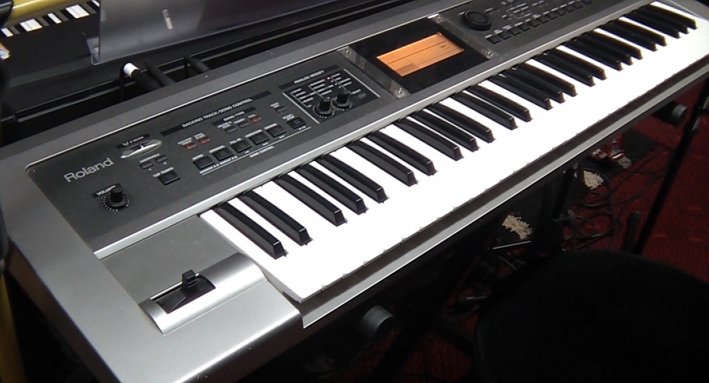 Le clavier de SEIZAIR Roland GW7