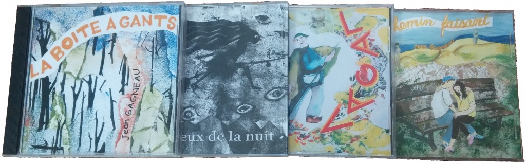 Les 4 CD de Jean Gagneau