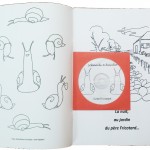 Jean Gagneau, album pour enfant Schnecki Schnecko Gentil escargot et son CD