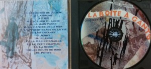 LA BOITE A GANTS intérieur du boitier CD Jean Gagneau 2009