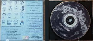 Les yeux de la nuit intérieur du boitier CD Jean Gagneau 2011